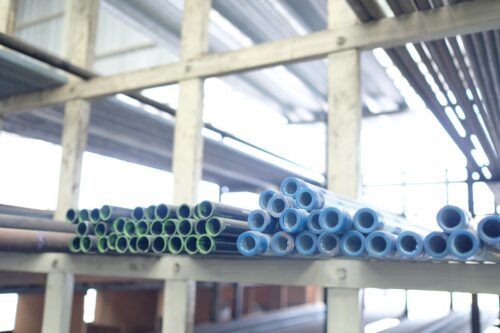 Gudang Pipa Besi di Cikarang